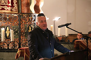 Gedenkstunde zur Pogromnacht am 11.11.2023 in der Ansbacher Synagoge